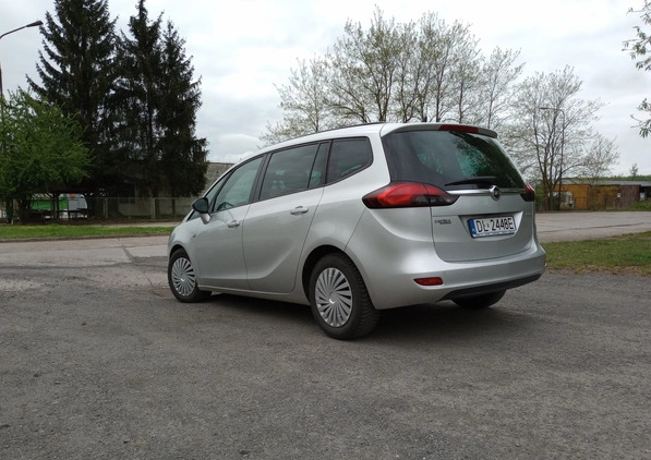 Opel Zafira cena 29000 przebieg: 204600, rok produkcji 2015 z Legnica małe 106